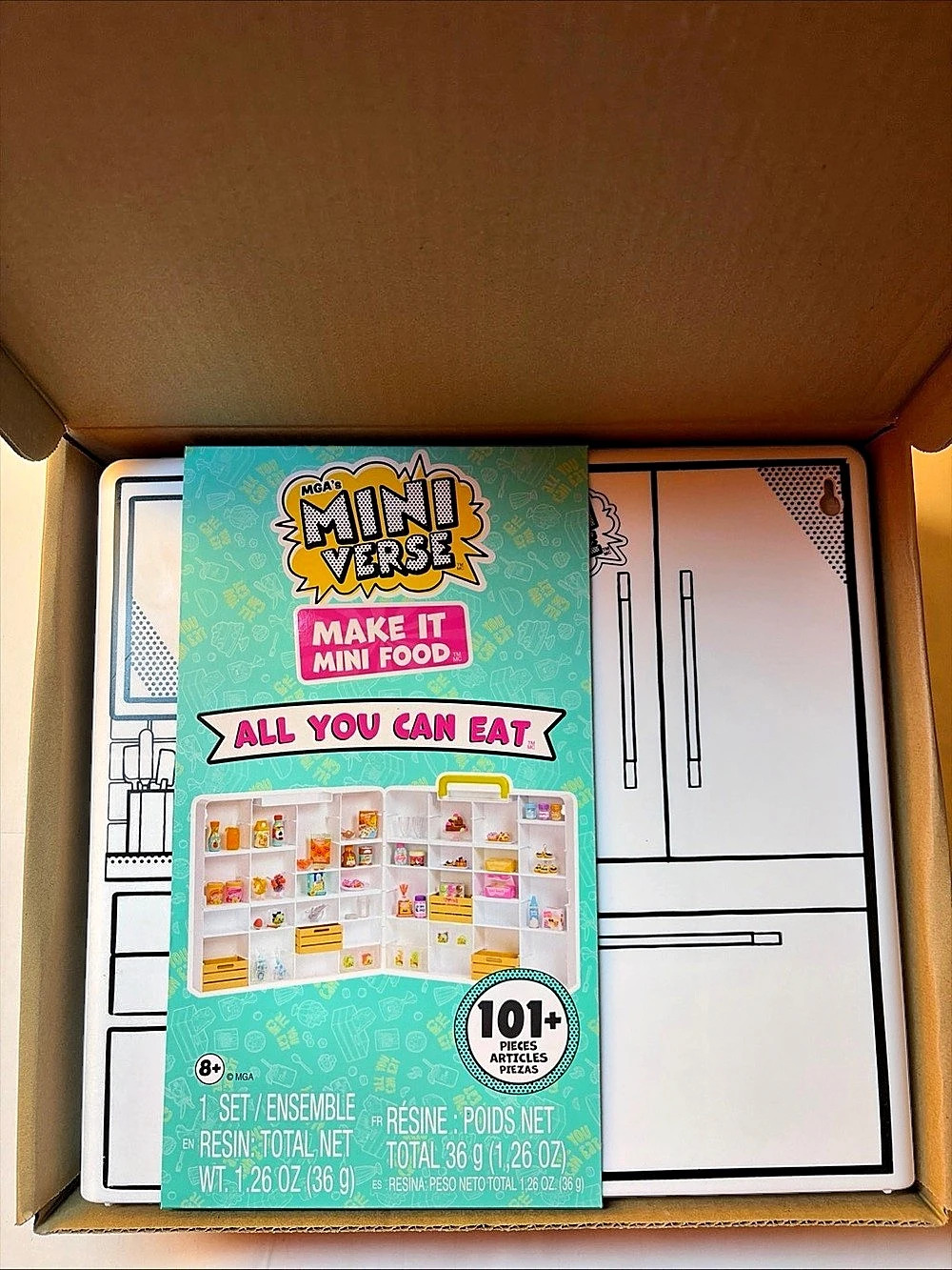 MGA's Miniverse Make It All You Can Eat Collectibles, DIY, Resin Play101+